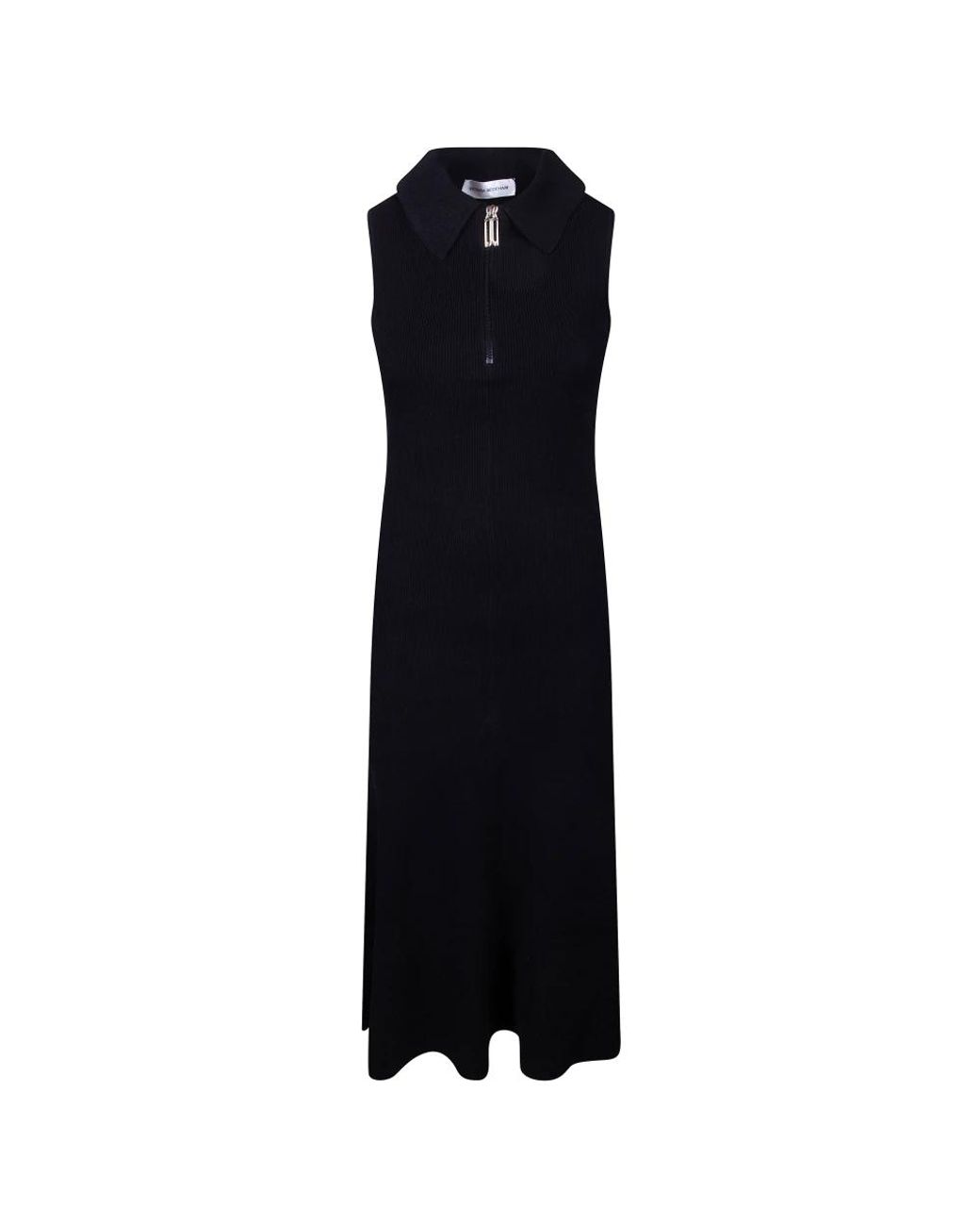 Victoria Beckham Black Knitted Dresses