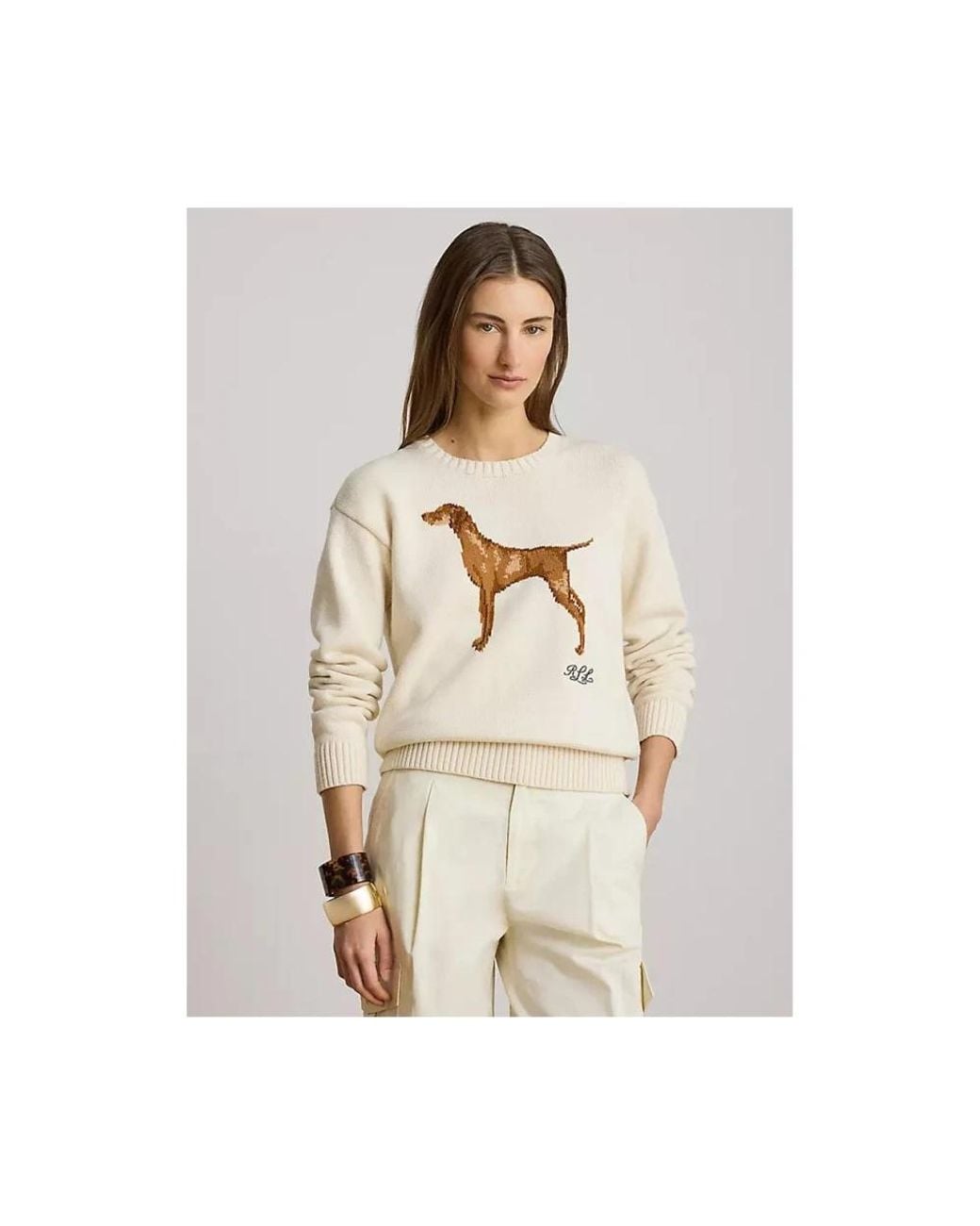 Ralph Lauren Natural Round-Neck Knitwear