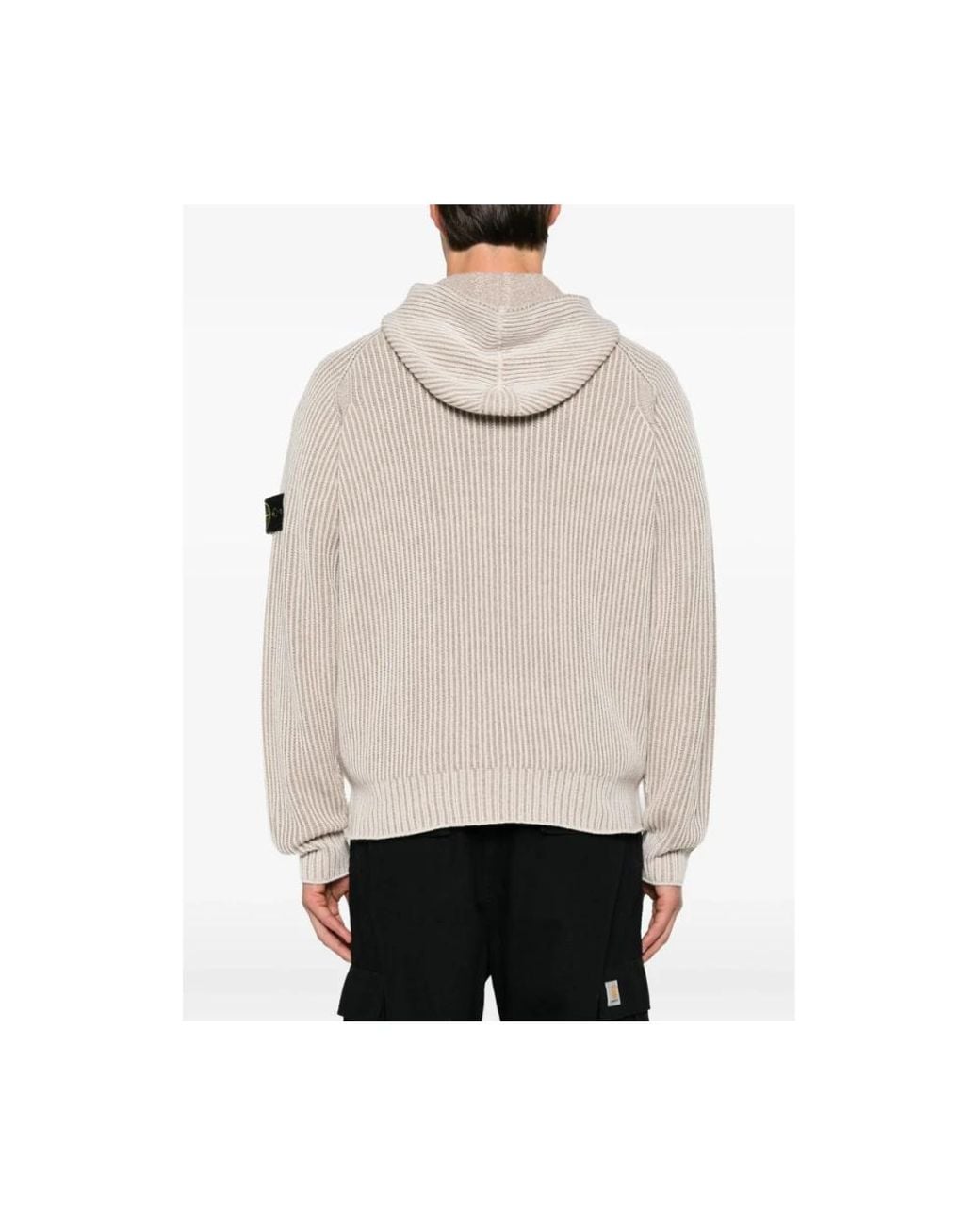 Stone Island Natural Zip-Throughs for men