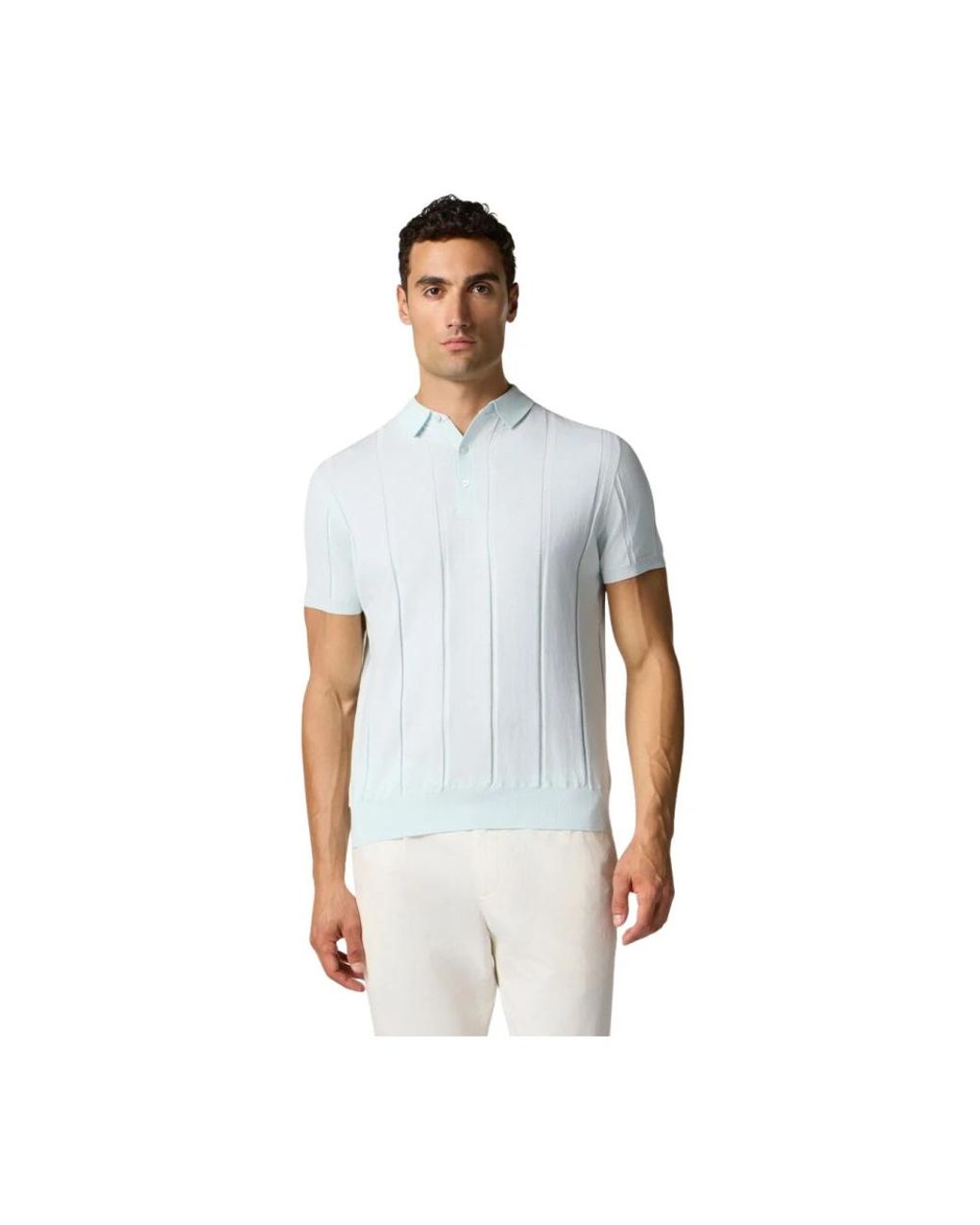Brooks Brothers Blue Round-Neck Knitwear for men