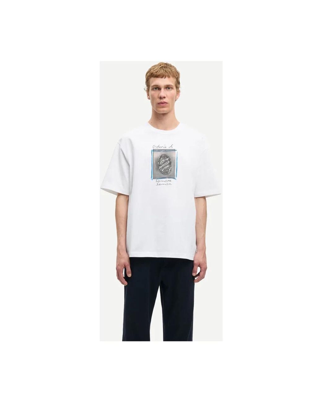 T-Shirts Samsøe & Samsøe pour homme en coloris White