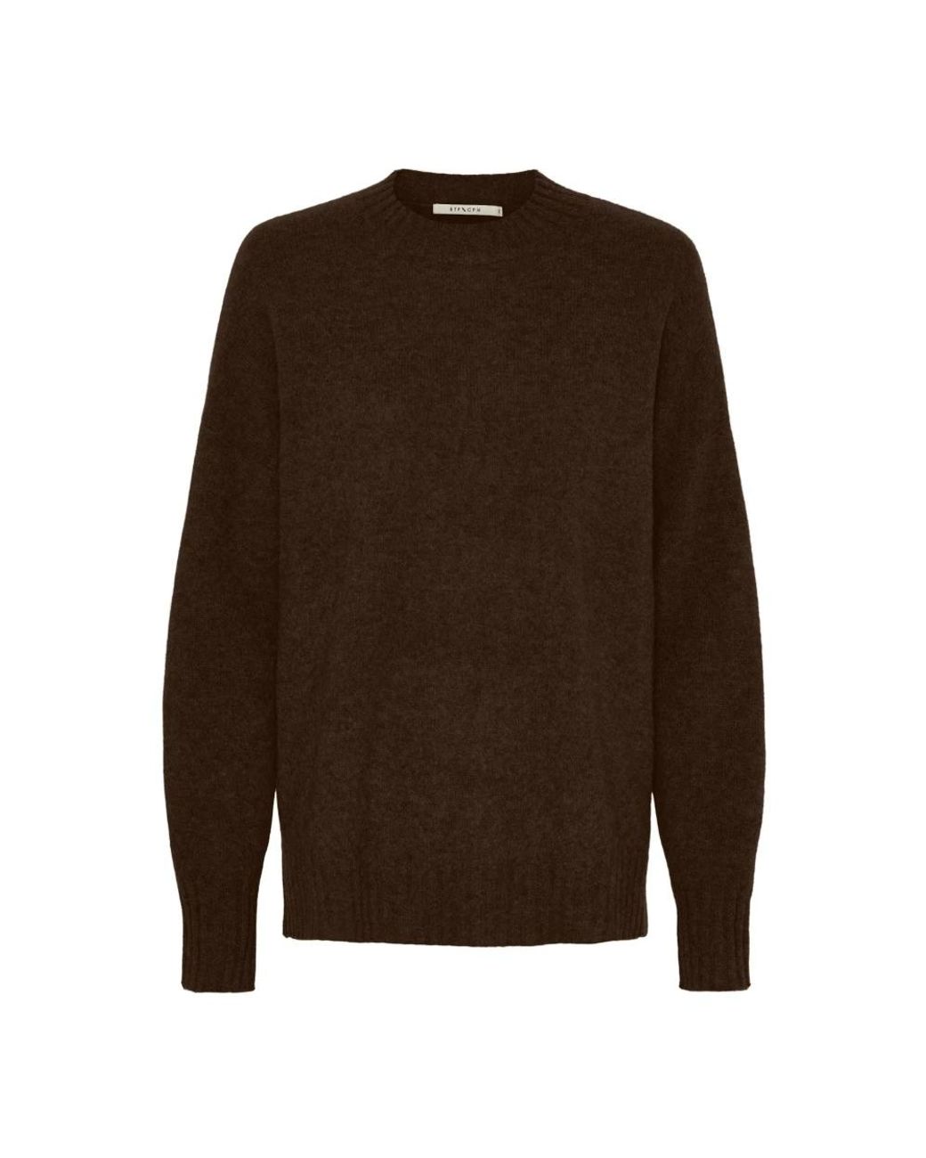 Round-Neck Knitwear Btfcph de color Brown