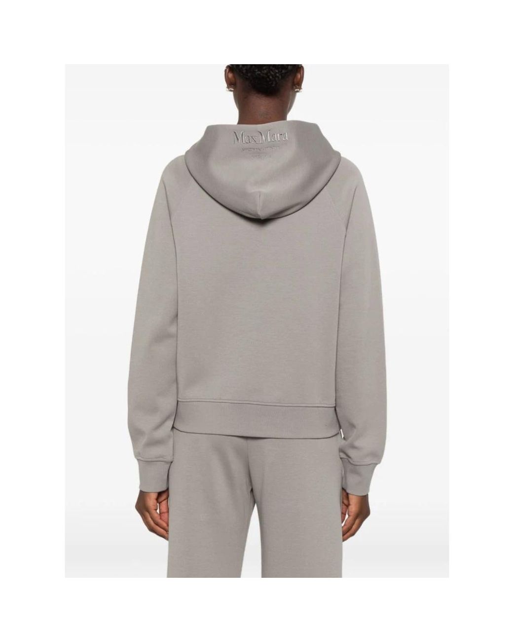 Max Mara Gray Zip-Throughs