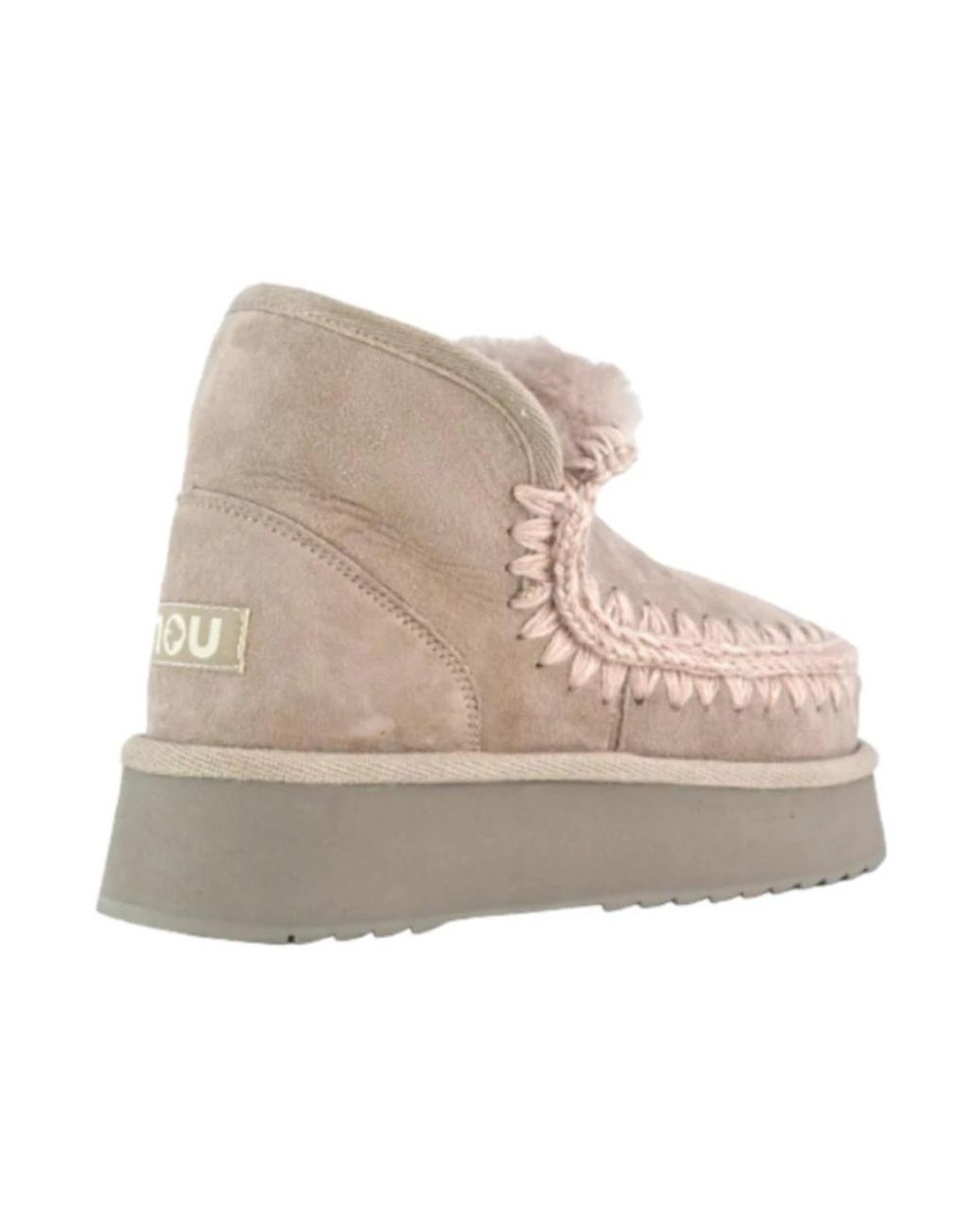 Mou Gray Winter Boots