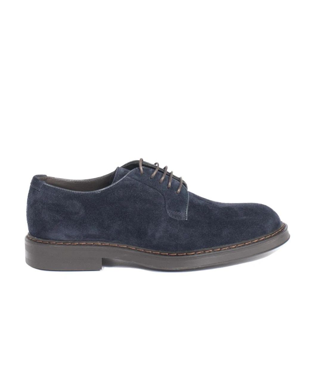 Henderson Blue Laced Shoes for men