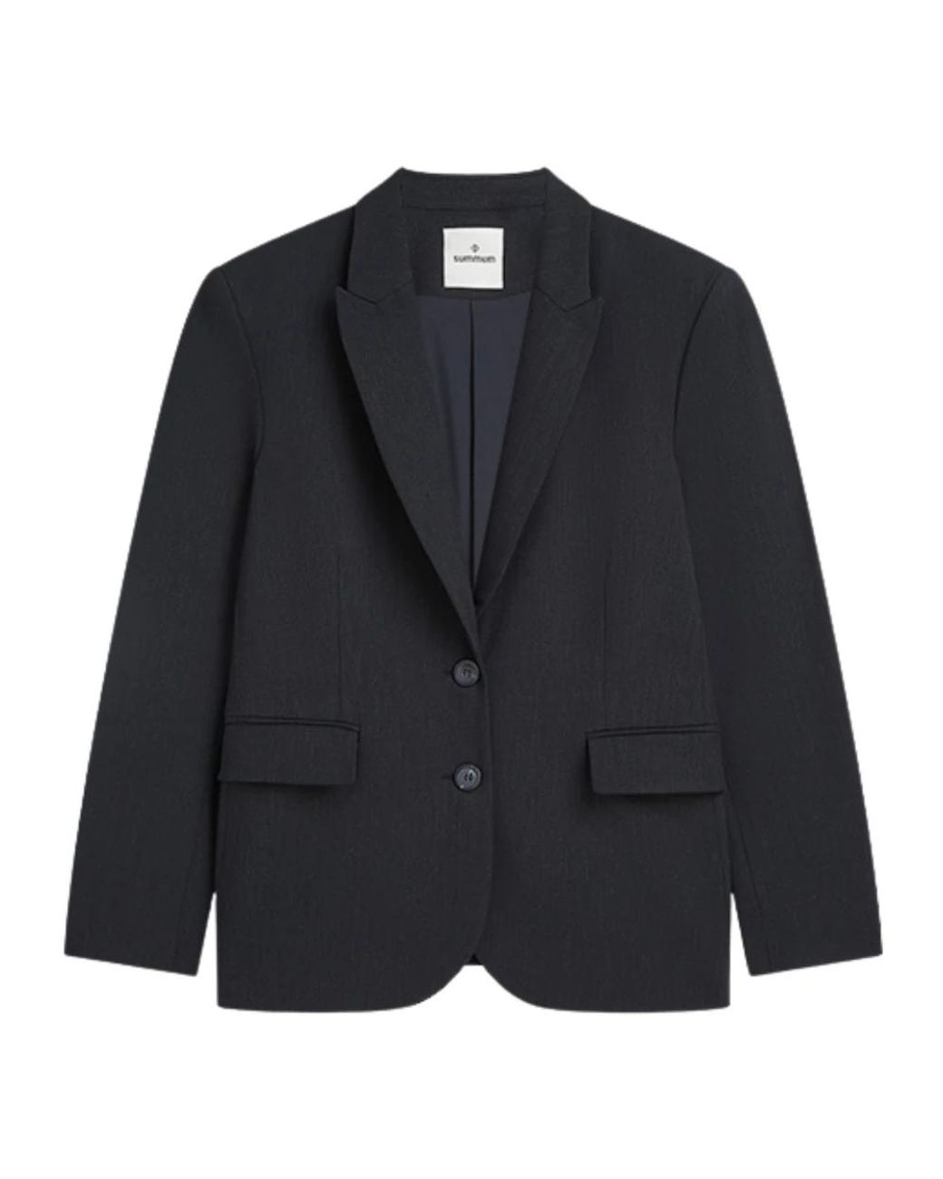 Summum Blazer Pinstripe Small in het Blue