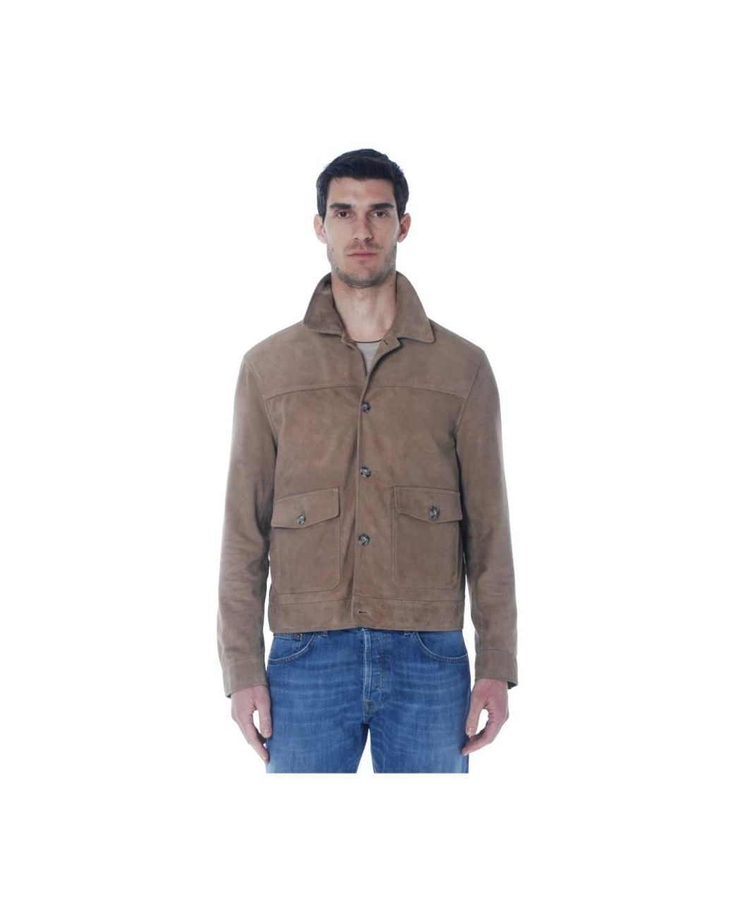 Leather Jackets The Jack Leathers de hombre de color Brown