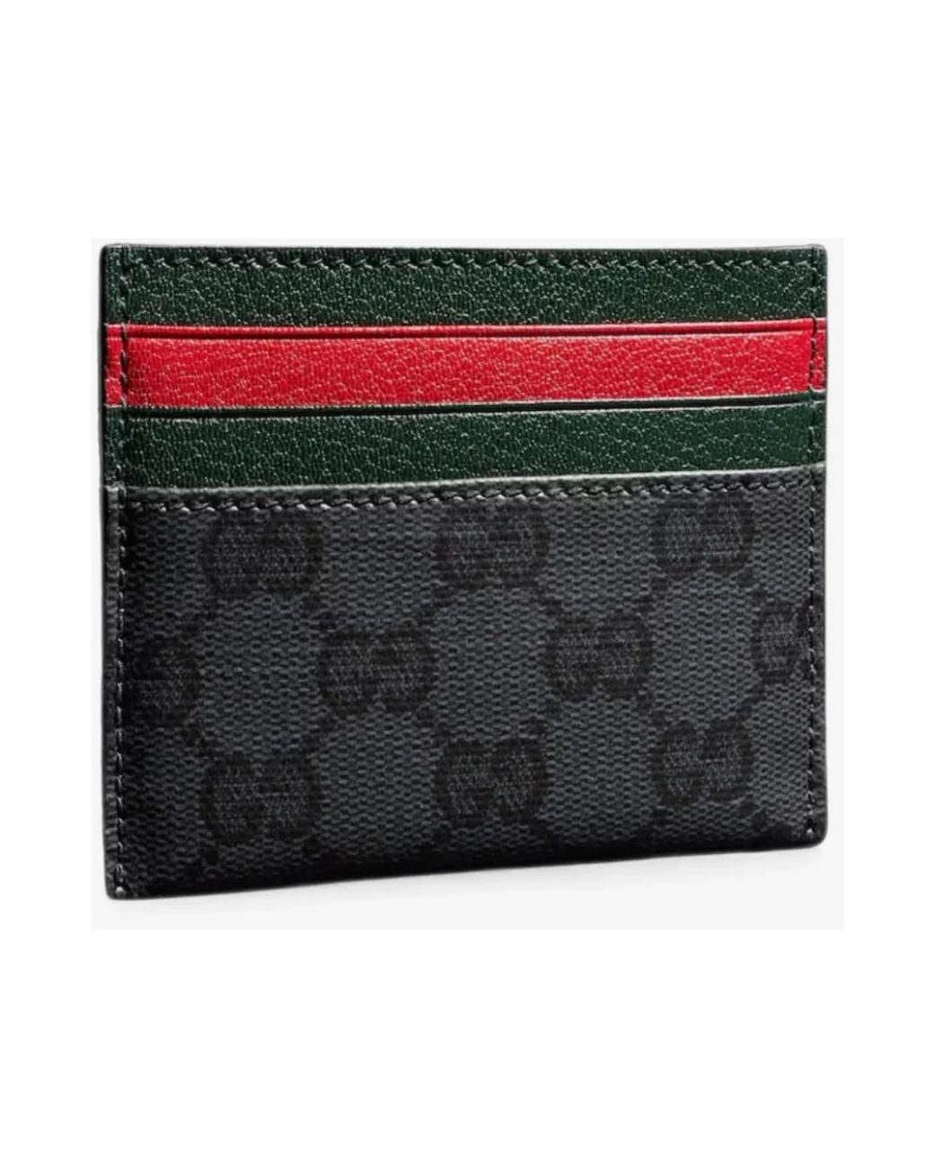 Gucci Bi-Fold-Geldbörse Mit Web-Kartenfächern in Black für Herren