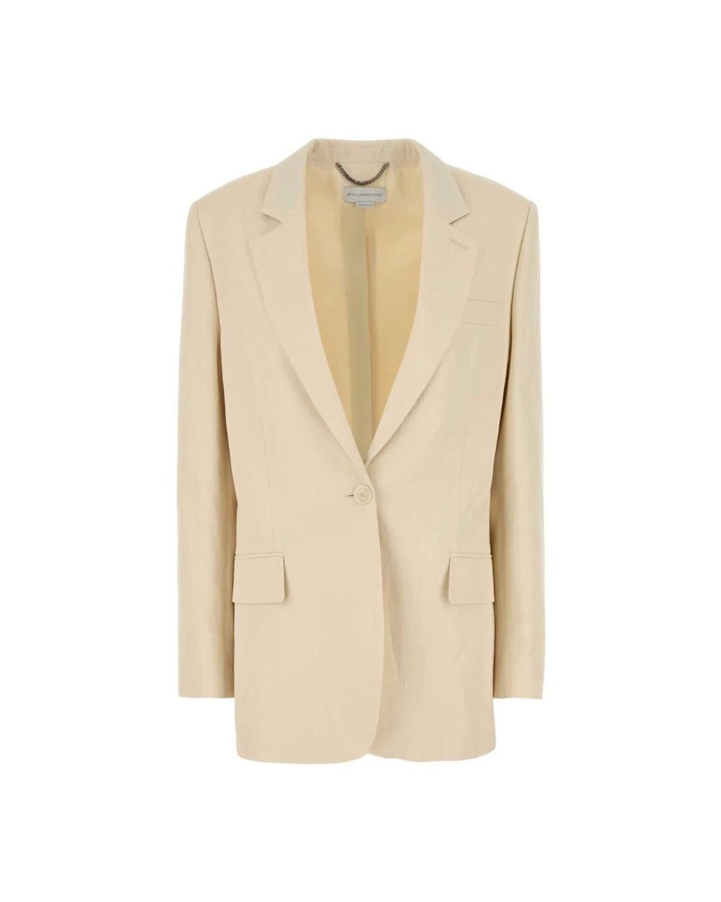 Stella McCartney Natural Blazers