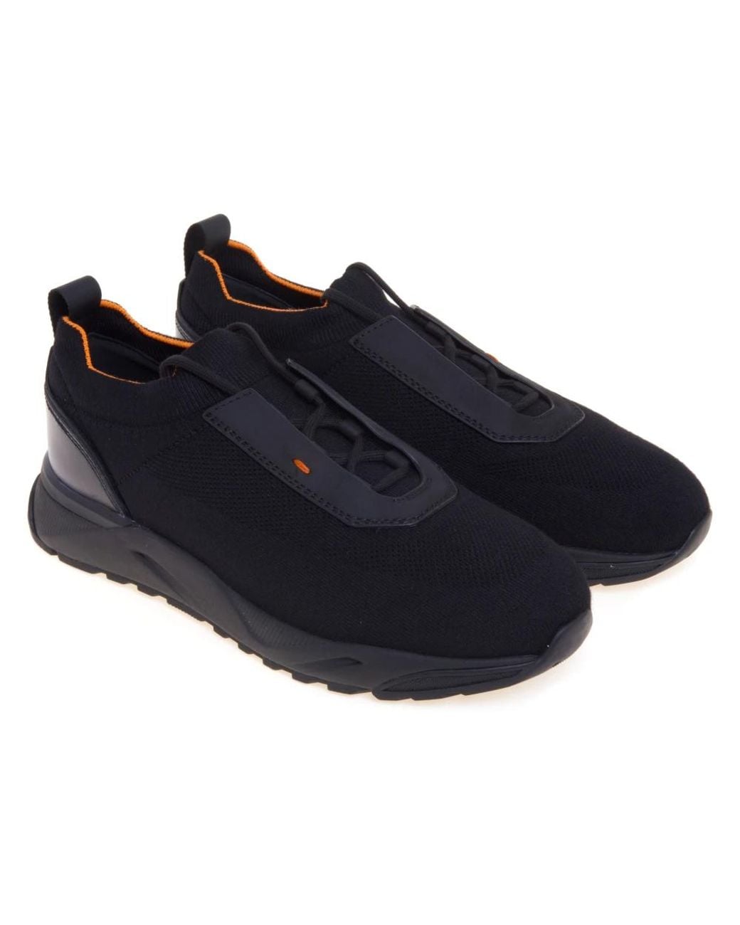 Santoni Blue Sneakers for men