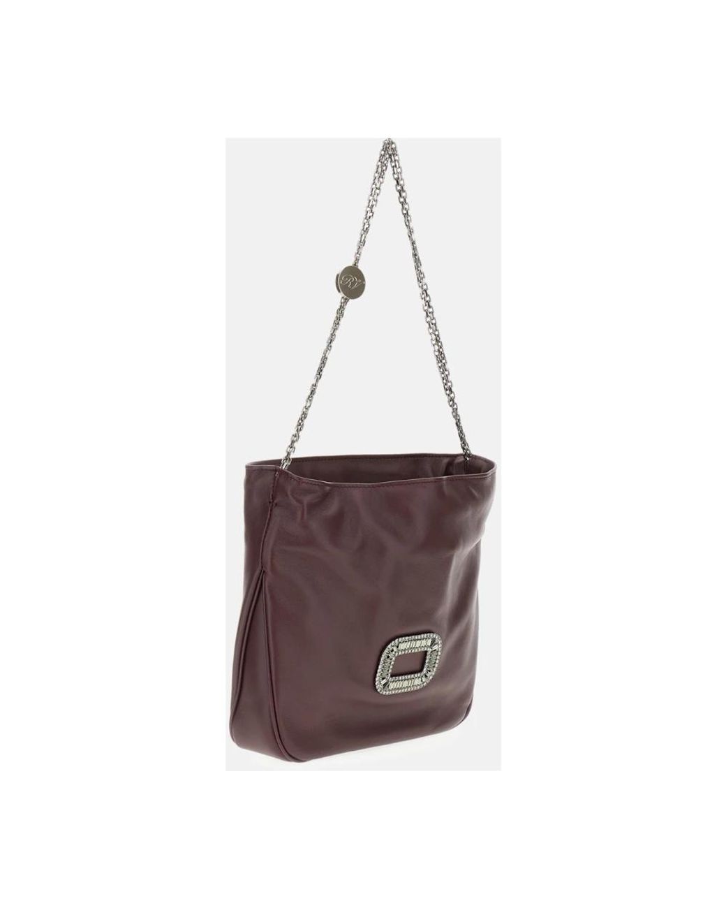 Roger Vivier Purple Shoulder Bags