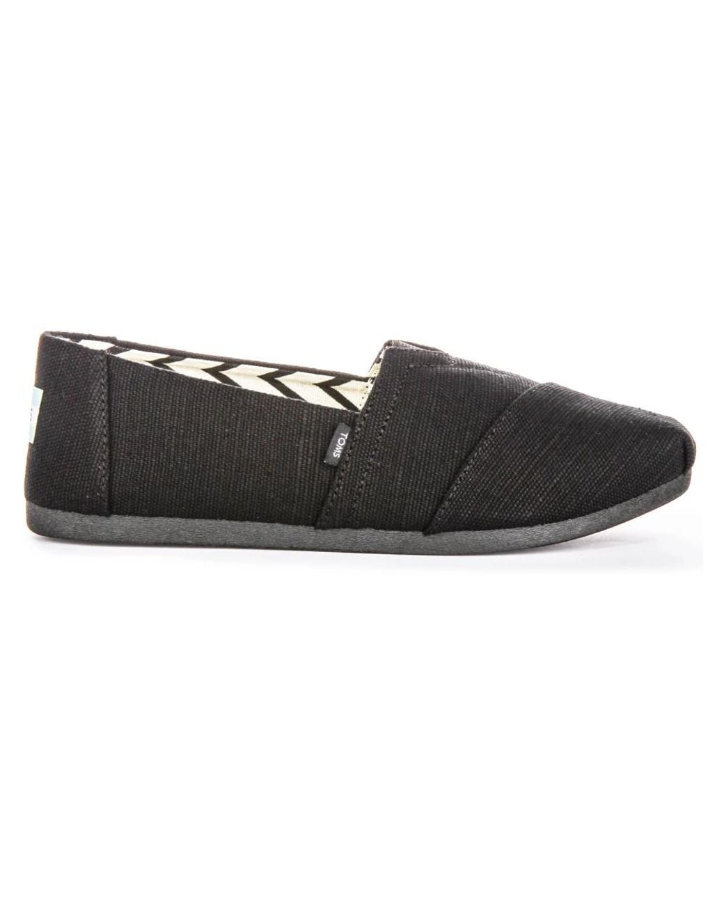 TOMS Black Espadrilles