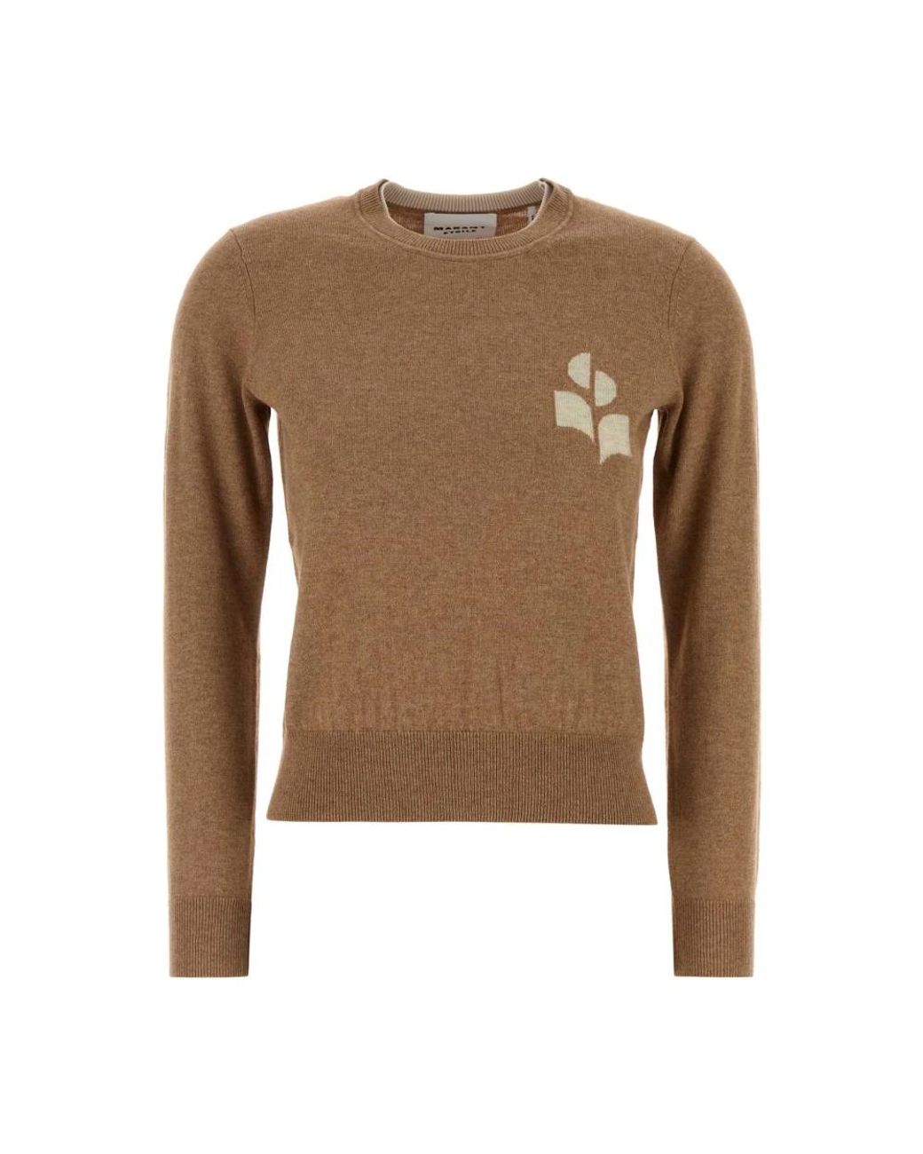 Isabel Marant Brown Round-Neck Knitwear
