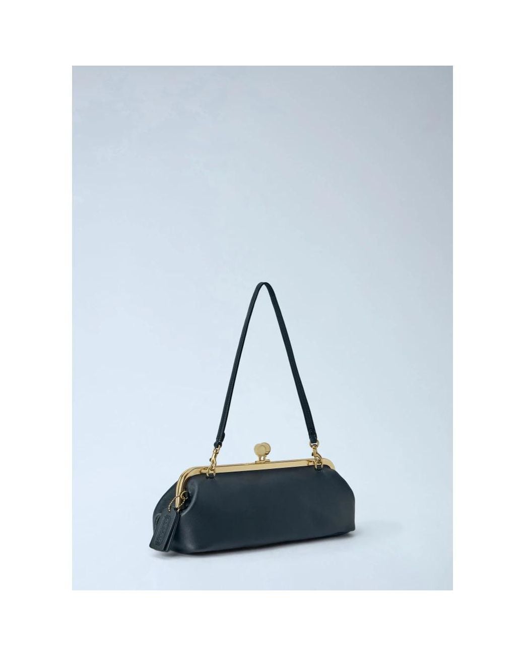 COACH Blue Shoulder Bags