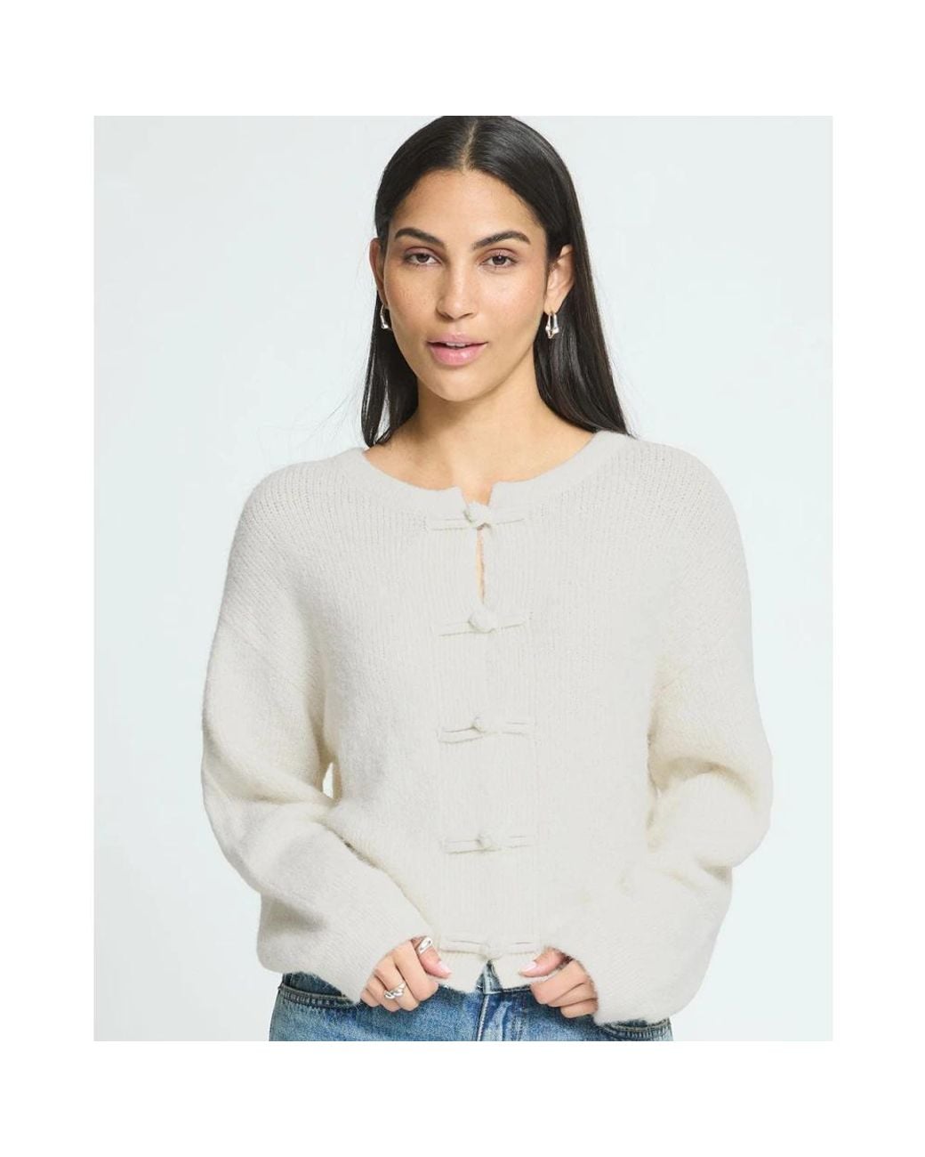Cardigans Ichi en coloris White
