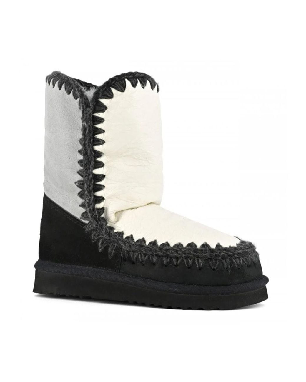 Mou Black Winter Boots