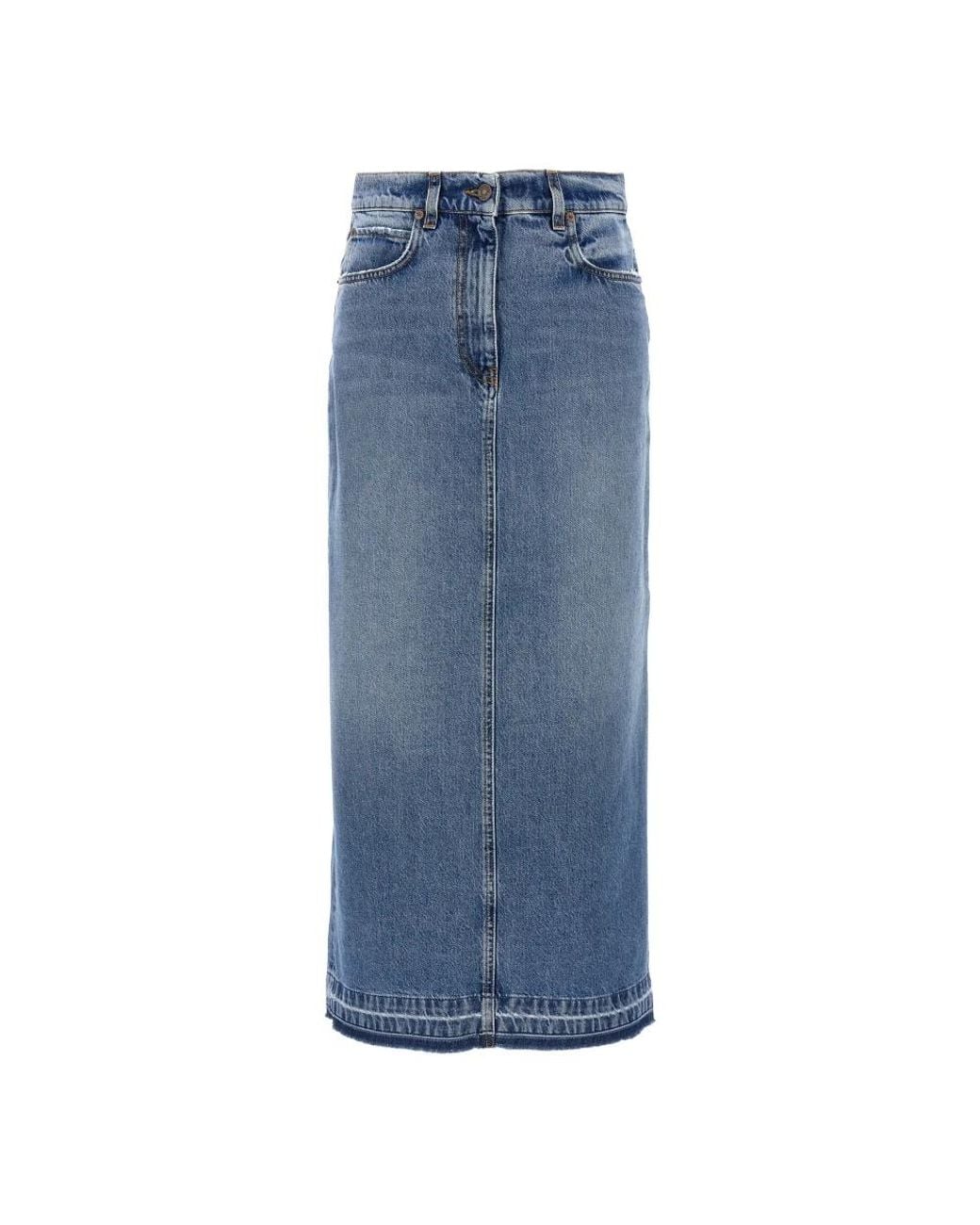 Fortela Blue Denim Skirts