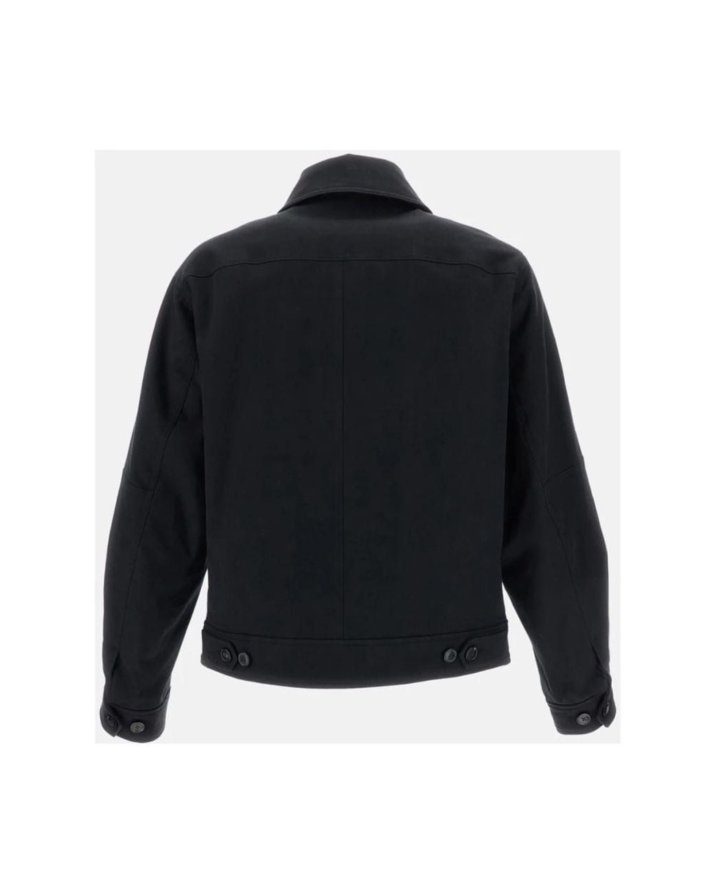 Dries Van Noten Blue Bomber Jackets for men