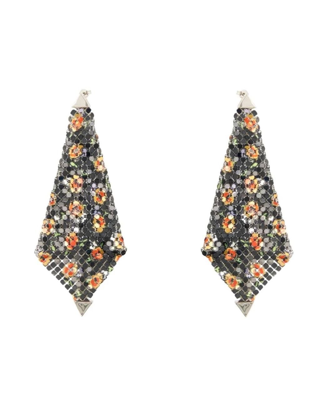 Earrings Rabanne en coloris Blue