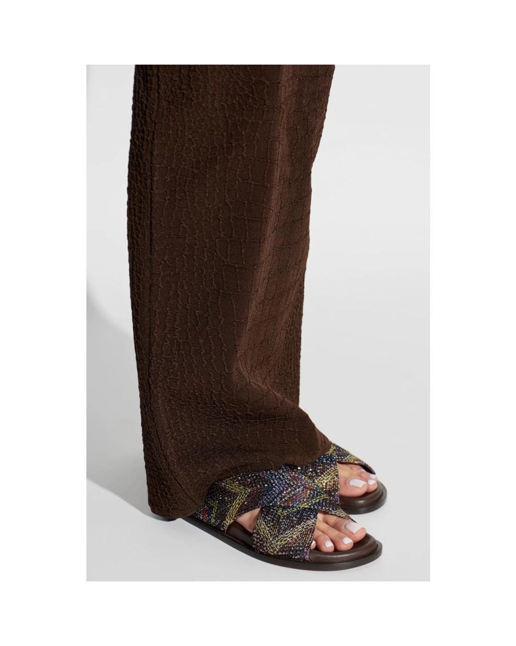 Missoni Black Sliders