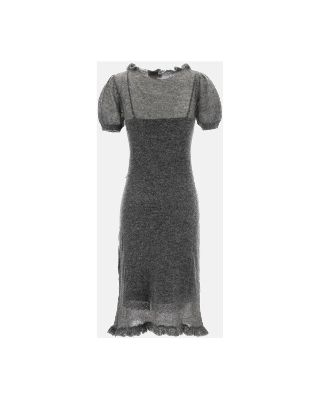 ShuShu/Tong Gray Knitted Dresses