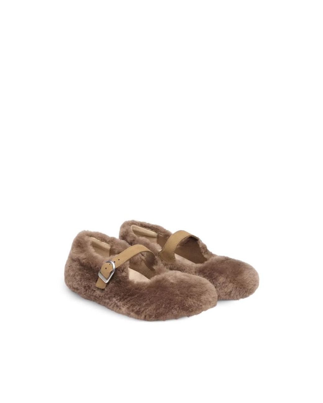 Birkenstock Brown Ballerina Shoes