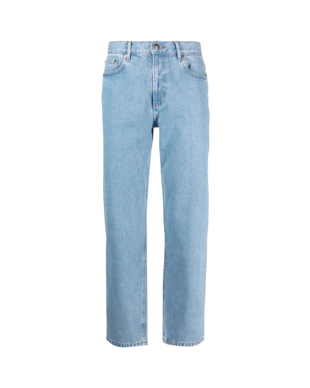 A.P.C. Blue Straight Fit Jeans for men