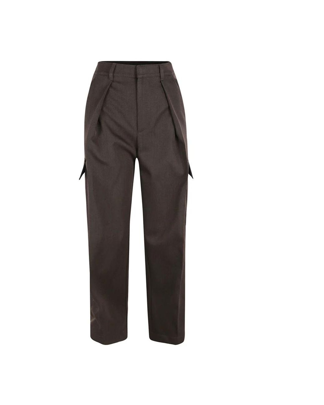 Burberry Gray Slim-Fit Trousers