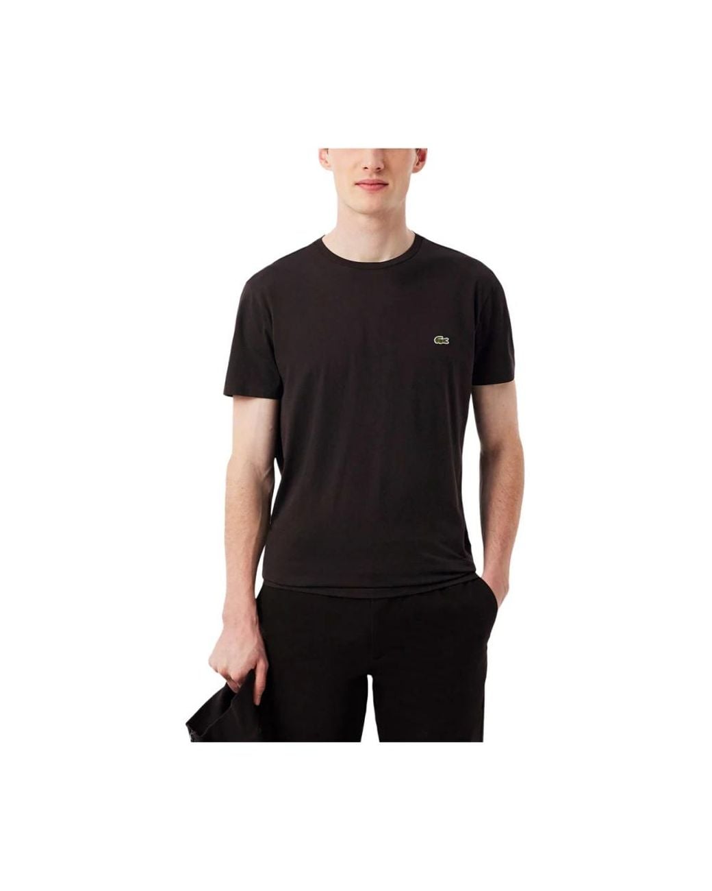 Lacoste Black T-Shirts for men