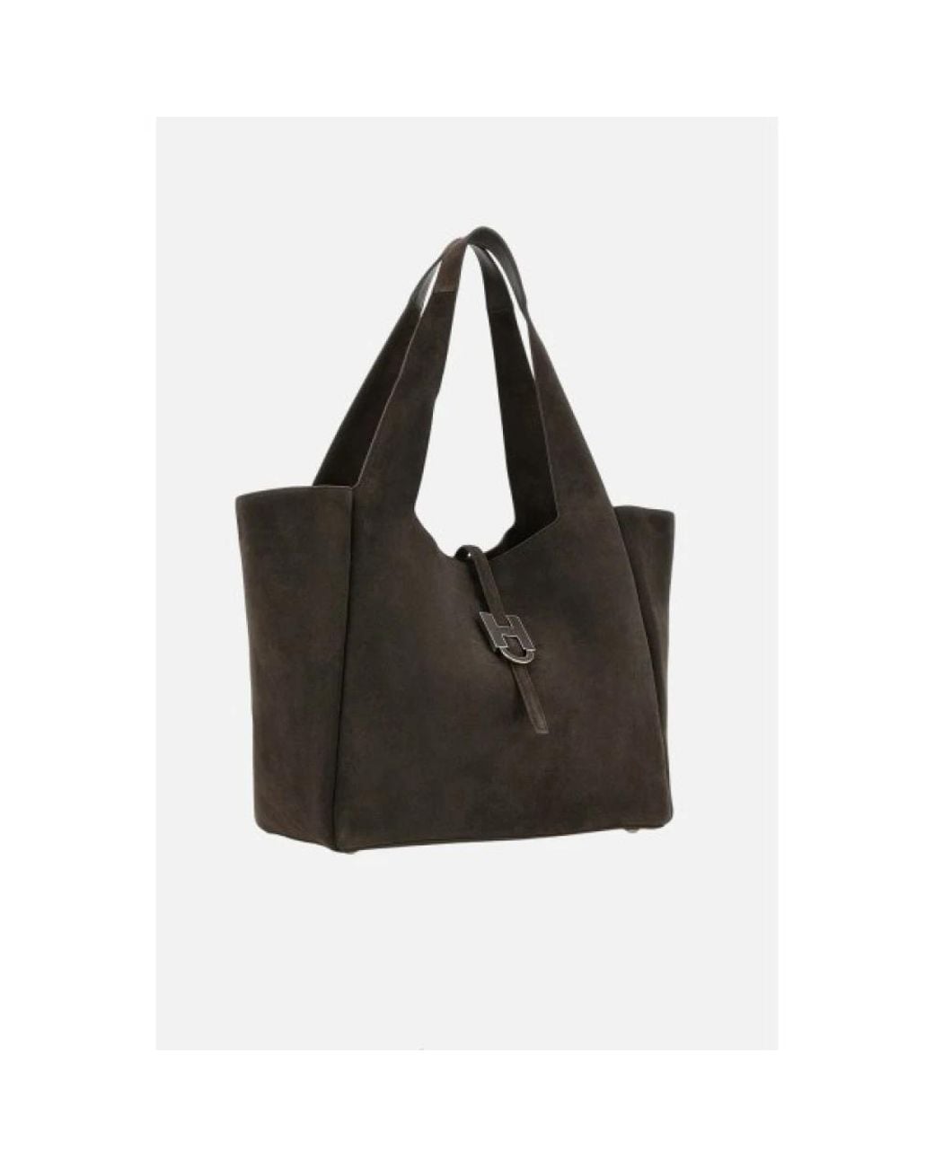 Hogan Black Shopping Bags