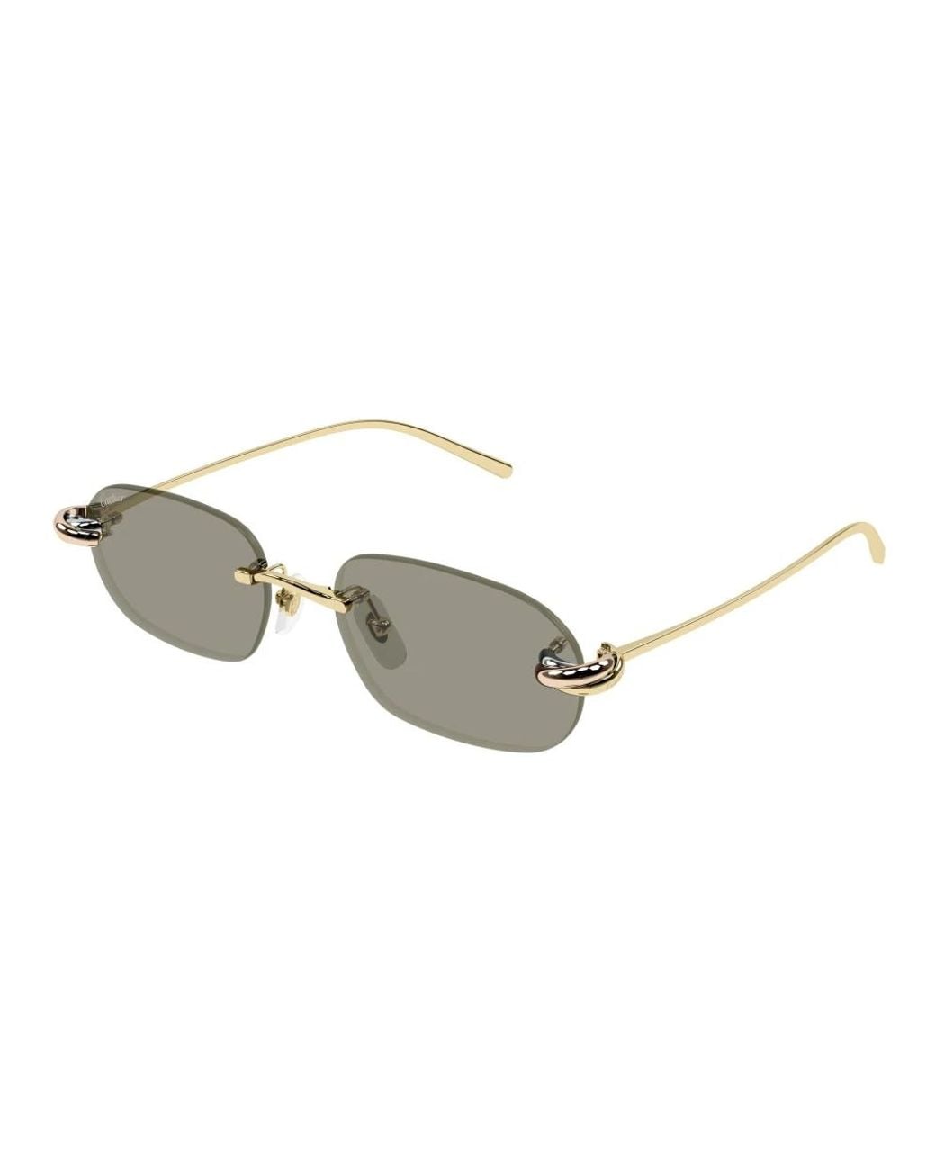 Cartier Metallic Sunglasses