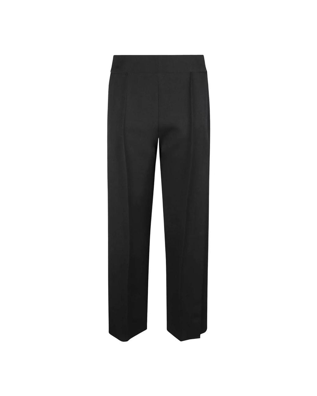 Courreges Black Wide Trousers