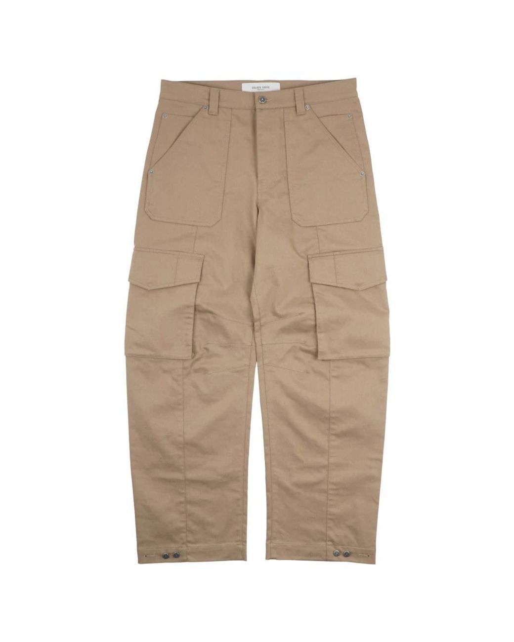 Golden Goose Deluxe Brand Natural Wide Trousers for men