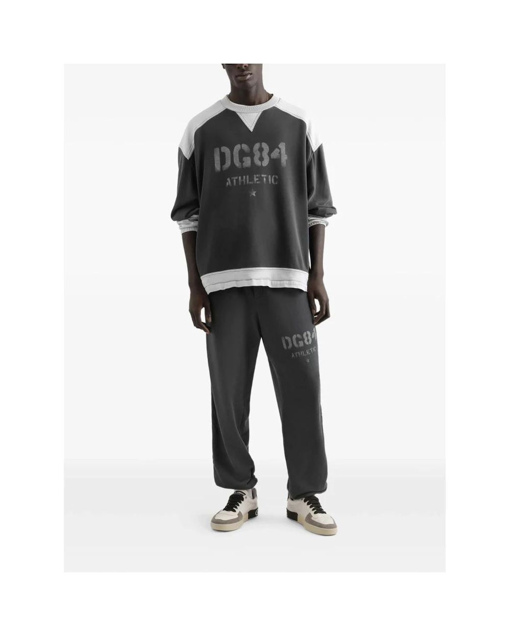 Dolce & Gabbana Black Sweatpants for men