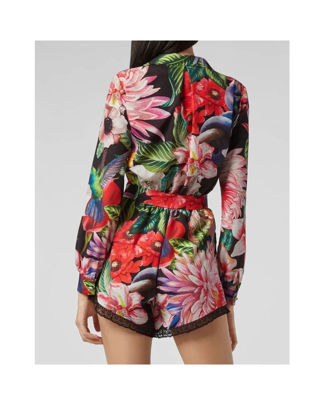 Playsuits di Philipp Plein in Red