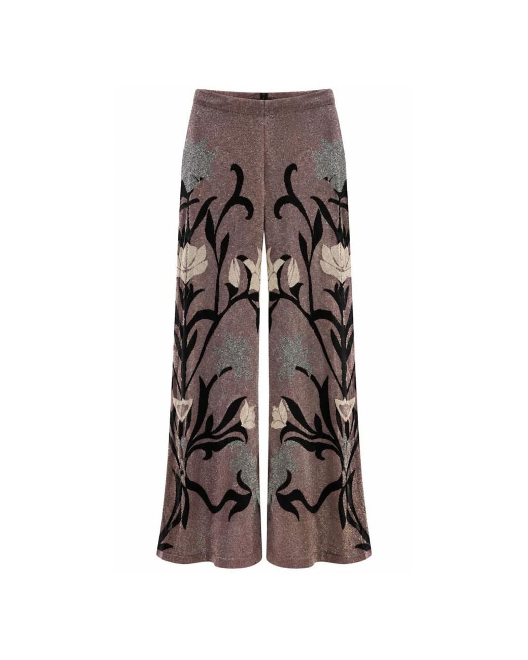 Akep Brown Wide Trousers