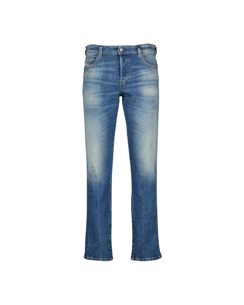 DIESEL Blue Slim-Fit Jeans for men