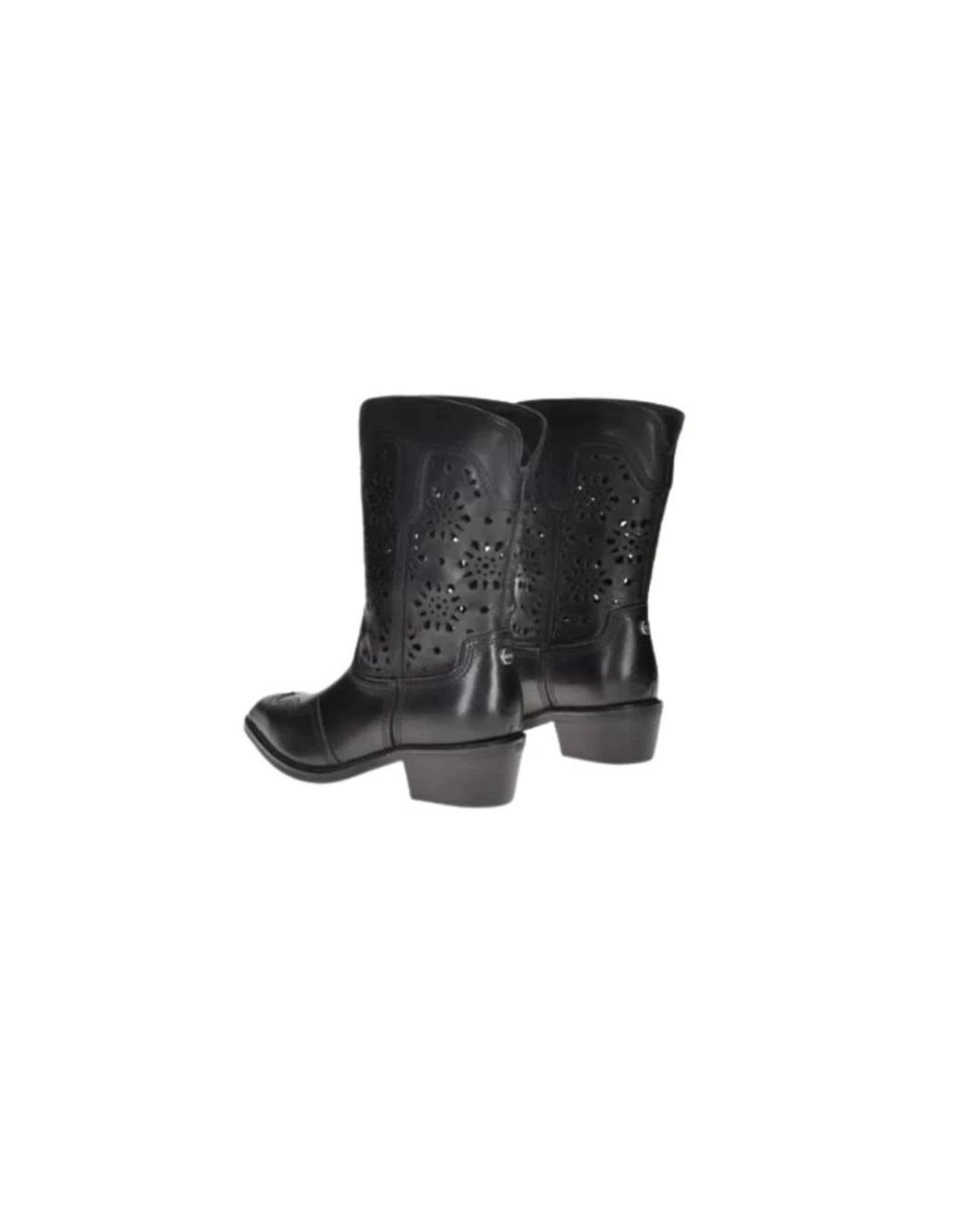 Cult Black Cowboy & Biker Boots