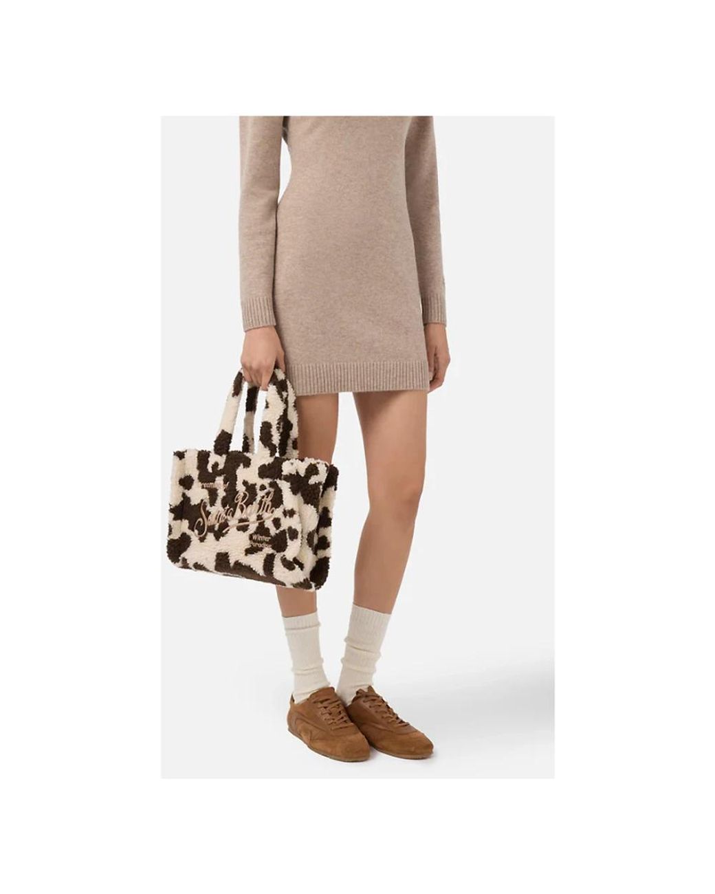 Mc2 Saint Barth Brown Shopping Bags