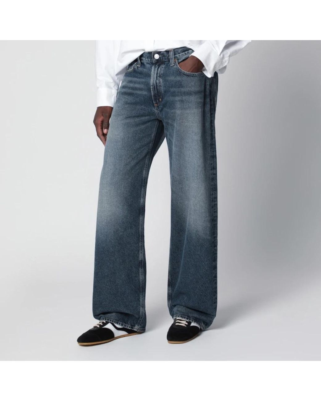 Agolde Blue Wide Jeans for men