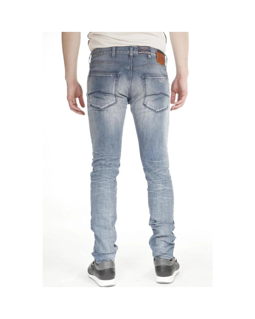 Armani Jeans Blue Slim Fit Jeans for men