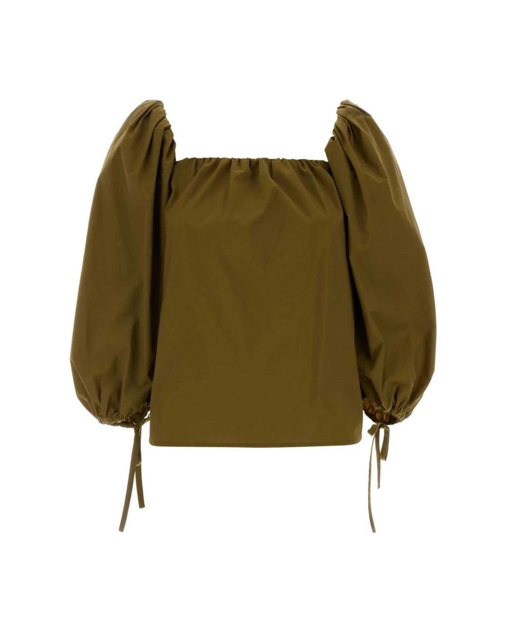 Saint Laurent Green Blouses