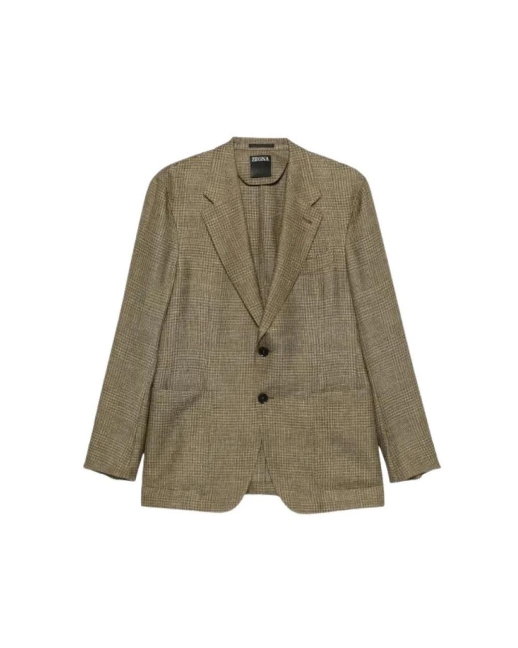 Zegna Green Blazers for men