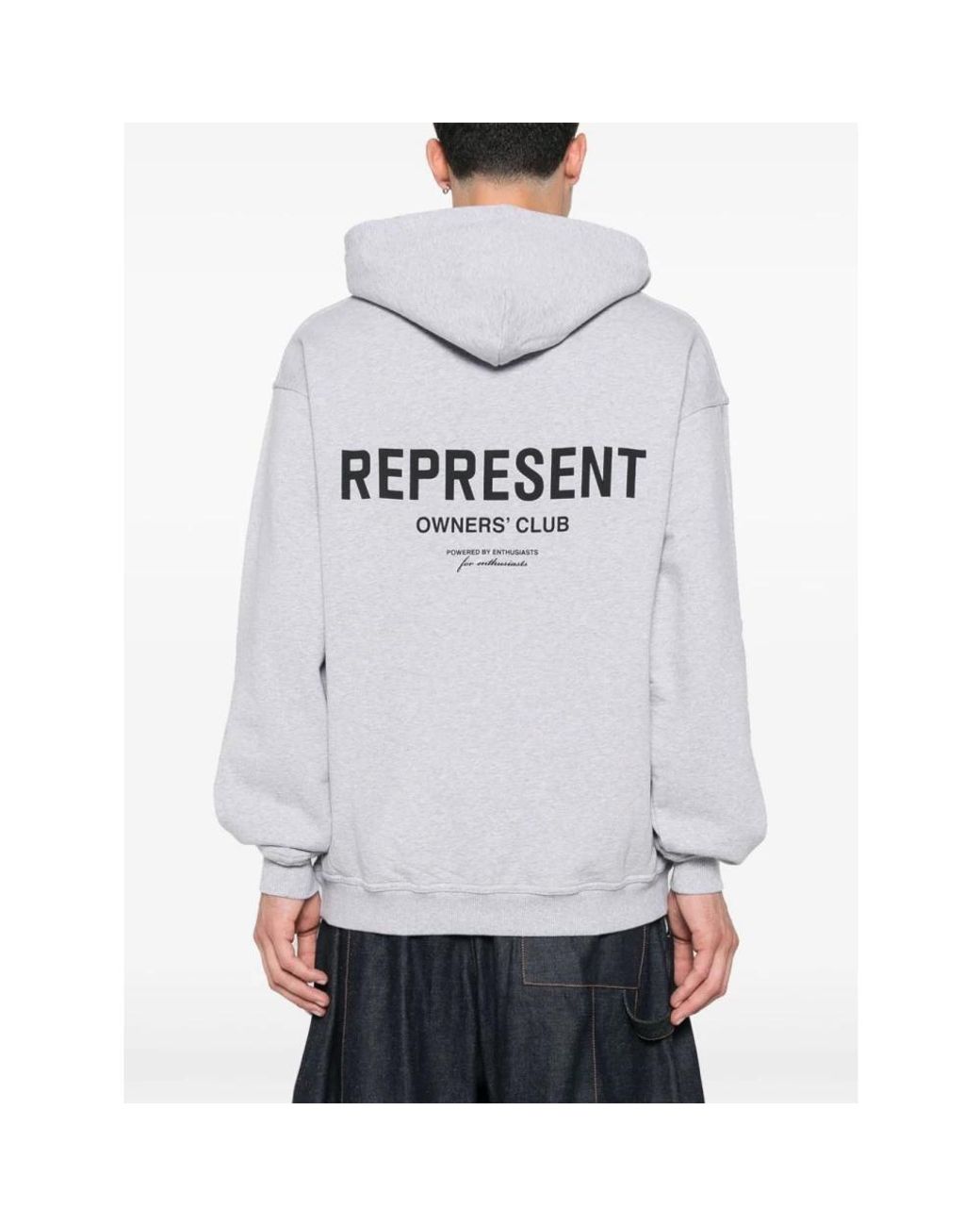 Hoodies Represent de hombre de color White