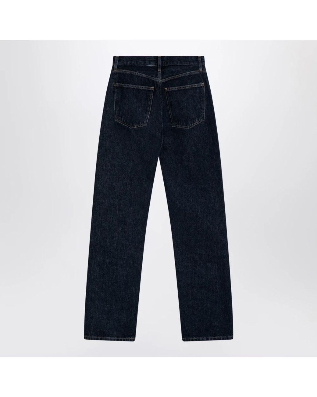 Agolde Blue Straight Fit Jeans