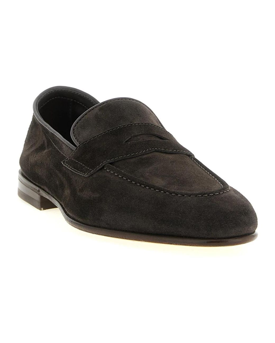 Brunello Cucinelli Black Loafers for men