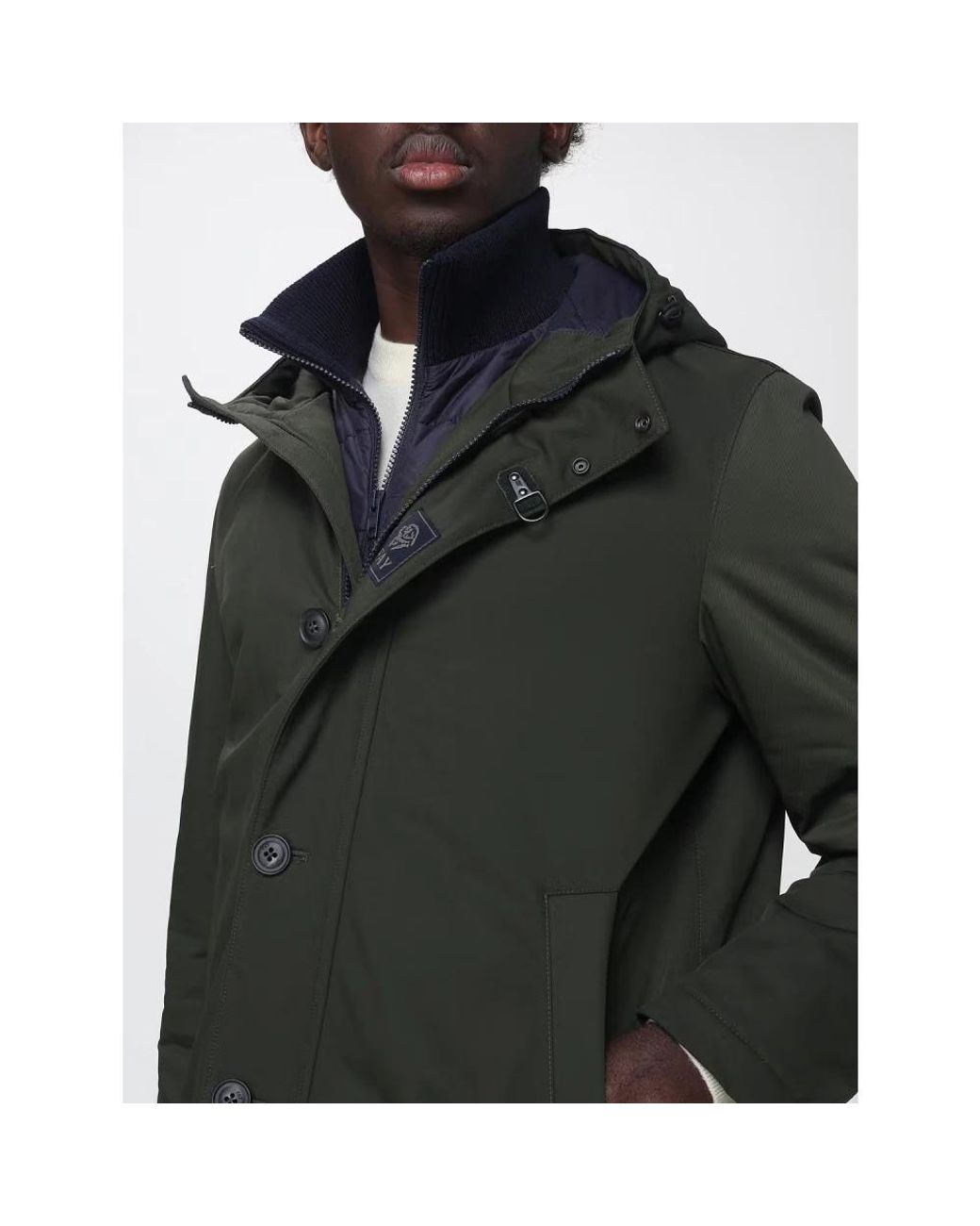 Winter Jackets di Fay in Green da Uomo