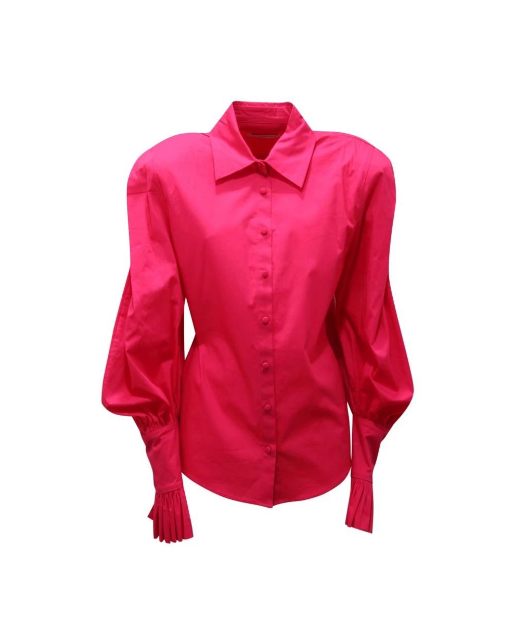MVP WARDROBE Overhemden ,Roze ,Fuchsia Shirt Mvp 00Ca 163 Stijl in het Red