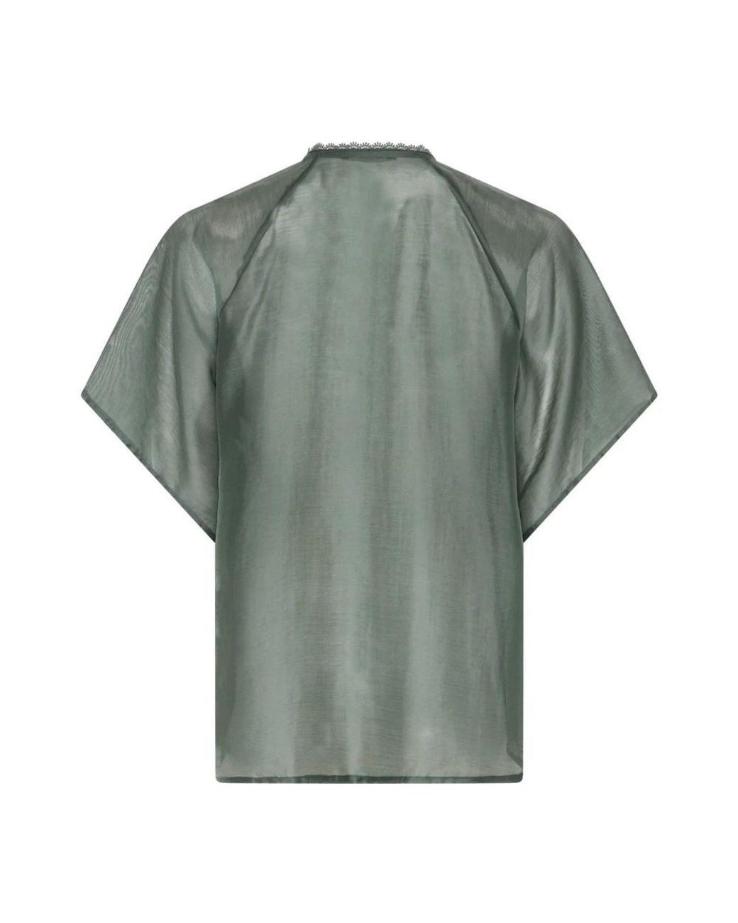 Blouses Bruuns Bazaar de color Green
