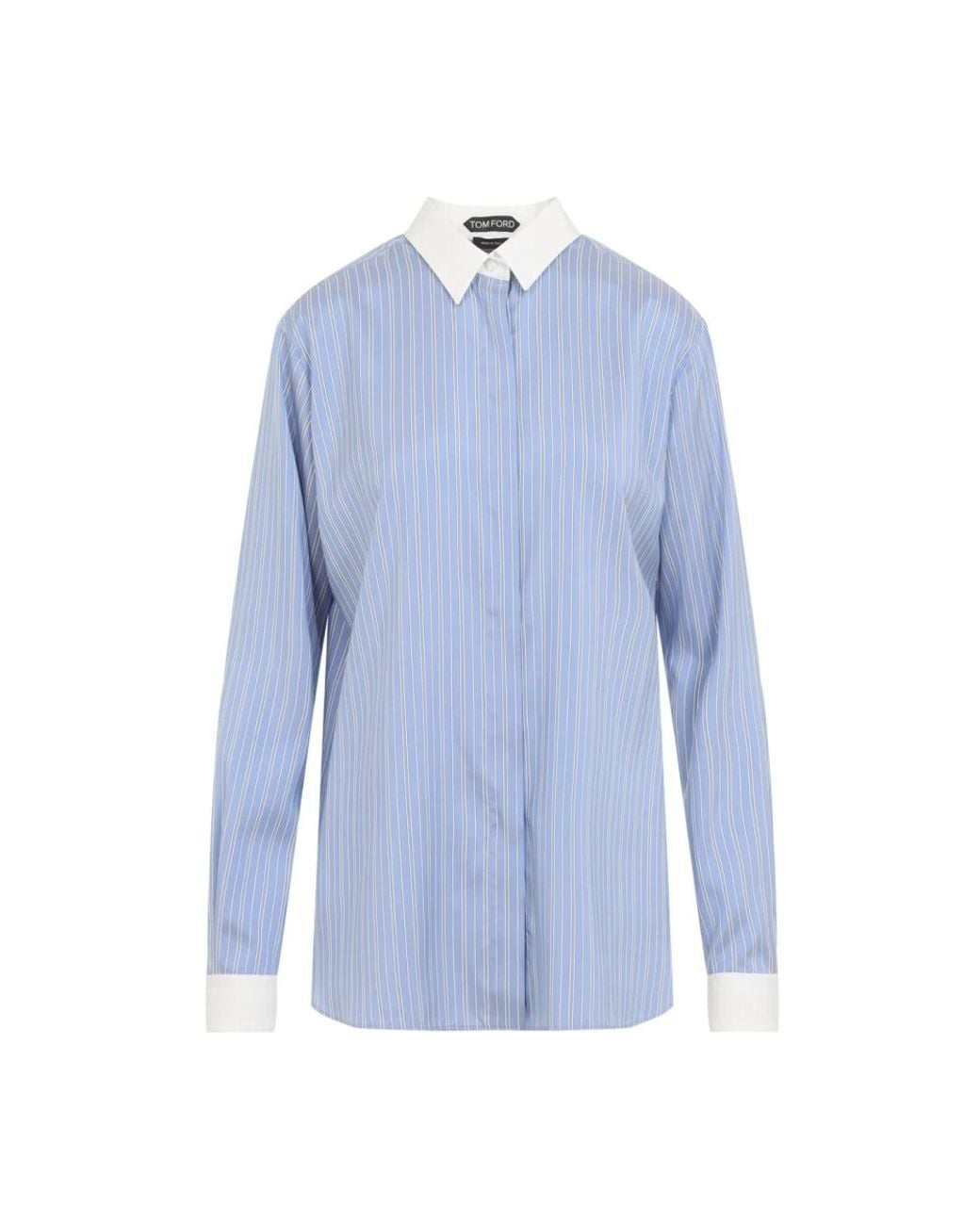 Tom Ford Blue Shirts